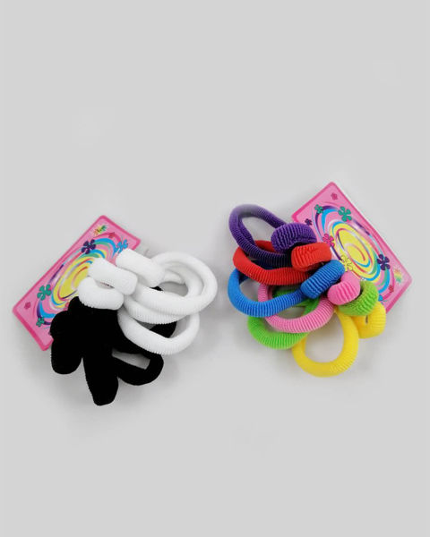 Picture of Elastics hairbands 6 small & 6 large