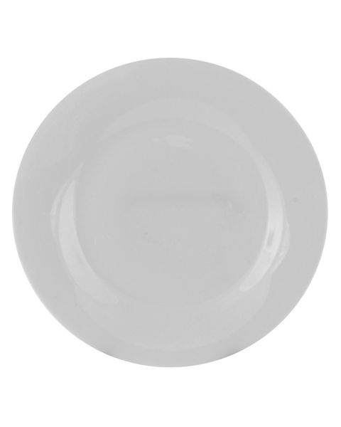 Picture of Shallow opaline white plate 24.5cm.