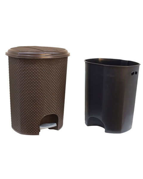 Picture of 11 liter waste bin,  knit design