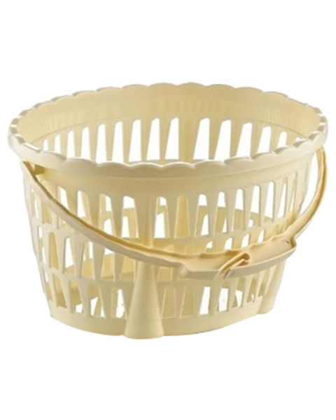 Picture of Oval plastic basket for pegs